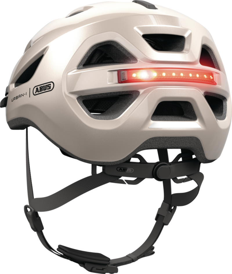 Abus Urban-I 4.0 Helmet in Signal Silver-4