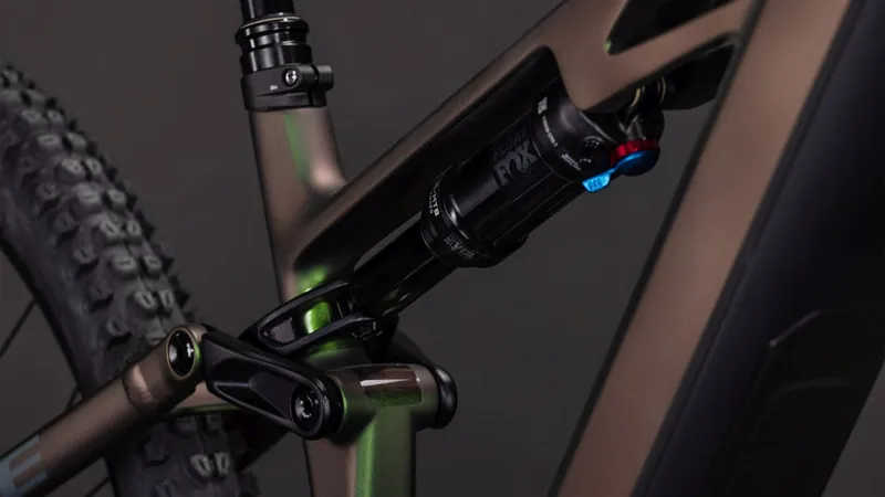 Cube Stereo Hybrid one44 Hpc Slx Evo 800 Electric Full Suspension Mountain Bike 2026 in Stellar/Grey-5