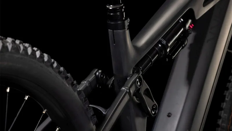 Cube Stereo Hybrid ONE77 HPC SLX 800Wh Electric Full Suspension MTB 2025 in Blackline-3