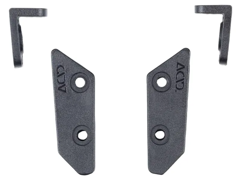 Acid Fork Adapter Mudguard Screw Mount 1.0/2.0 in black