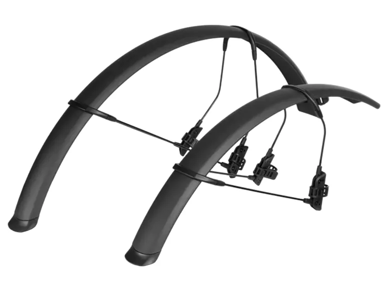 Acid Gravel Mudguard Set 28 inch in Black