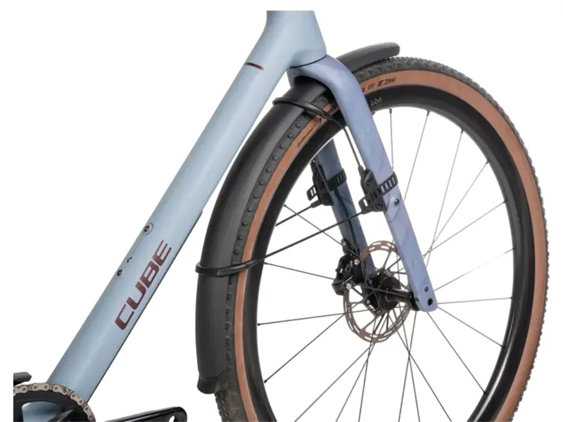 Acid Gravel Mudguard Set 28 inch in Black-2