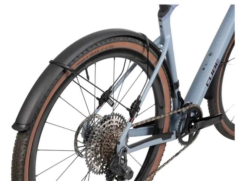 Acid Gravel Mudguard Set 28 inch in Black-3