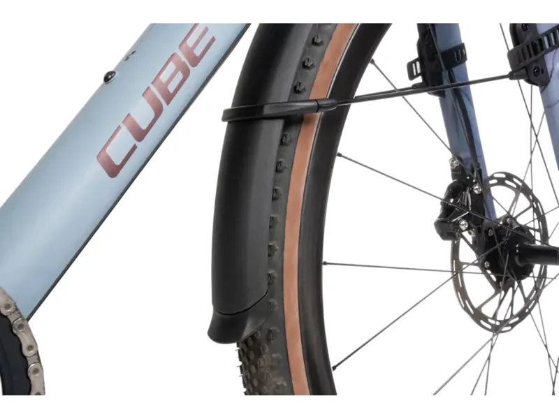 Acid Gravel Mudguard Set 28 inch in Black-4