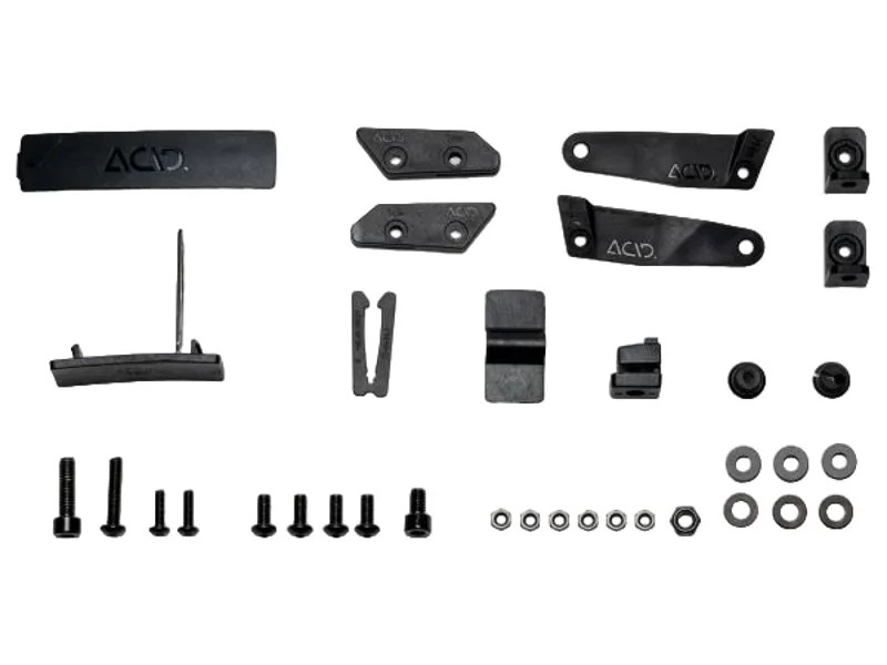 Acid Mudguard Editor Hybrid 60 28 inch Bb Mount 2.0 in Black-6