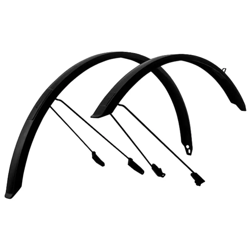 Balfes Bikes Acid Mudguard Set 45 2.0 28 inch 45mm in Black | Free postage over £30, £10 off first order, price match & 0% finance.