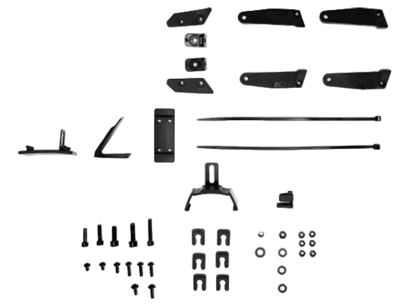Acid Mudguard Set 45 2.0 28 inch 45mm in Black-6