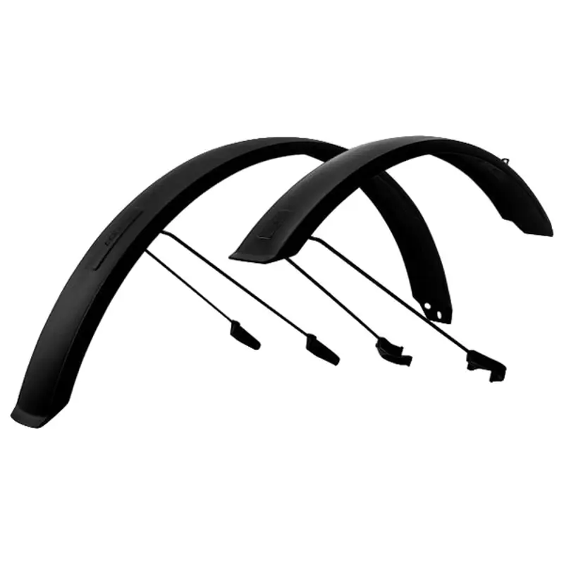 Balfes Bikes Acid Mudguard Set Bb Mount 75 29 inch 75mm in Black | Free postage over £30, £10 off first order, price match & 0% finance.
