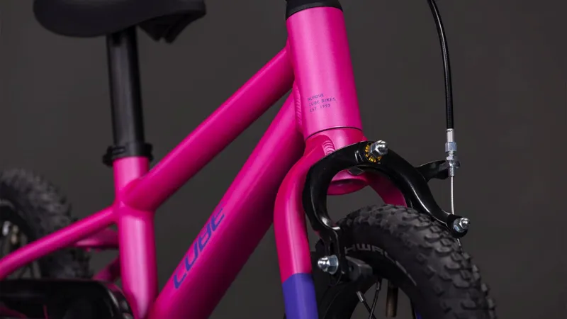 Cube Numove 120 RT 12 Inch Kids Bike 2026 in Fucsia/Plum-5