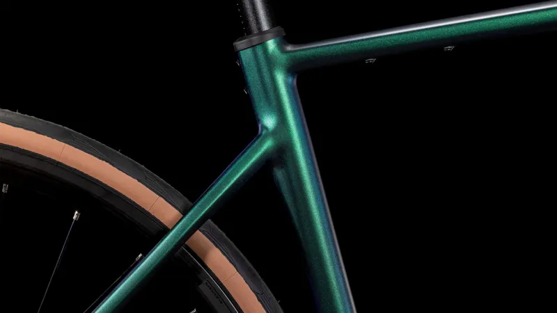 Cube Attain SLX Road Bike 2025 in Goblin/Yellow-4