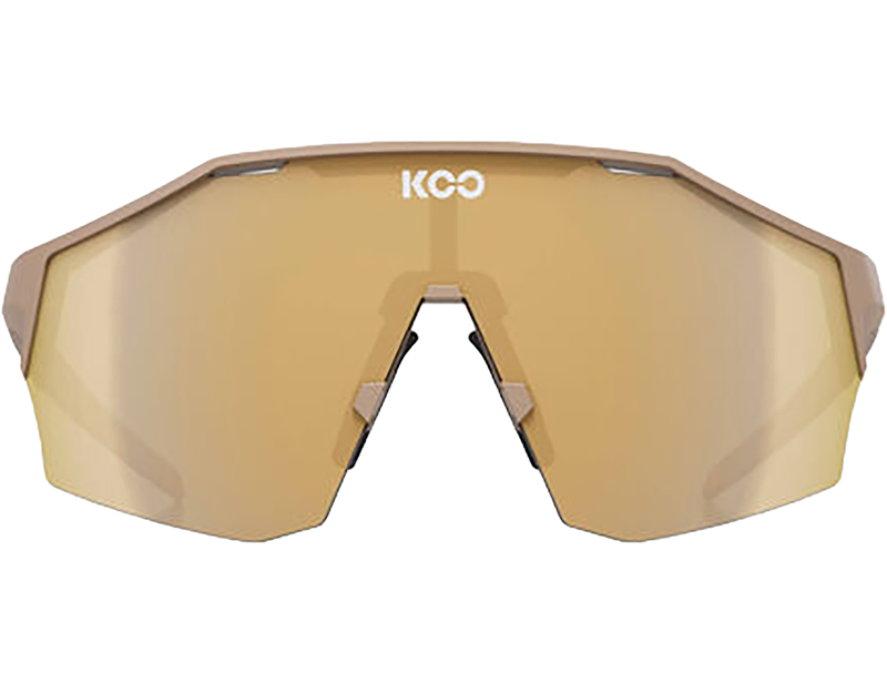 Koo Alibi Sunglasses in Sand Matt/Gold Mirror-1