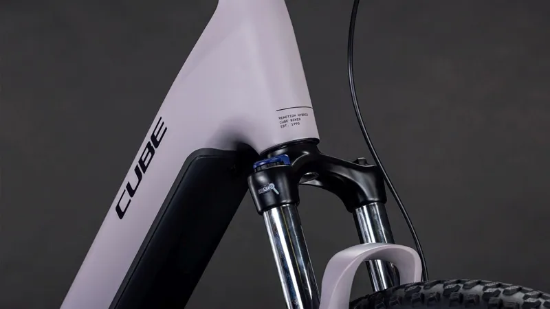 Cube Reaction Hybrid Performance 600 EE Electric Mountain Bike 2026 in PLUMGREY/BLACK-5