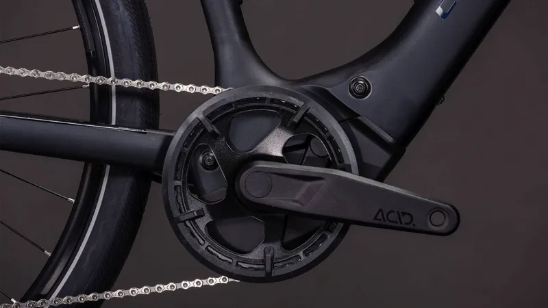 Cube Editor Hybrid Pro 400X Electric Hybrid Bike 2026 in Coal/Prism-4