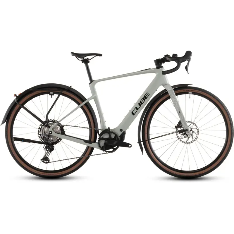 Balfes Bikes Cube Nuroad Hybrid C:62 Race 400X FE Electric Gravel Bike 2026 in Reedbeige/Black | Free postage over £30, £10 off first order, price match & 0% finance.