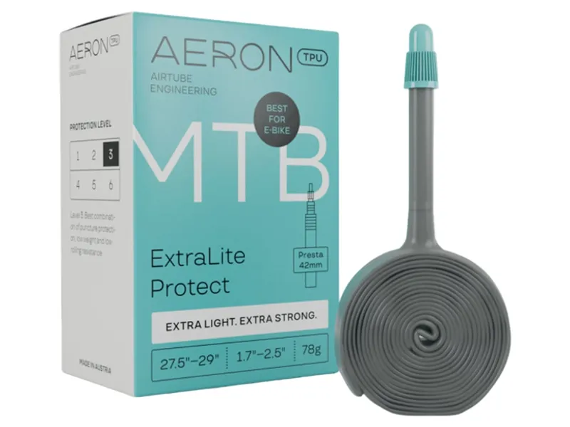 Aeron TPU MTB XLP ExtraLite Protection 27.5-29x1.7-2.5in Presta in Grey-1