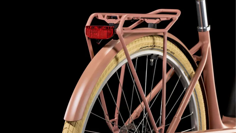 Cube Ella Hybrid 500 Electric City Bike 2025 in Old Pink/Plum-2