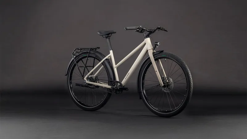Cube Editor Pro Fe Trapeze Hybrid Bike 2026 in Oatgrey/Grey-6