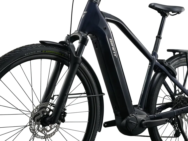 Giant AnyTour E+ 4 DD 625Wh Electric Hybrid Bike 2027 in Cold Night-2