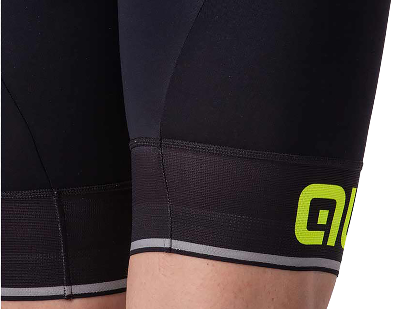 Ale Corsa Pragma Bibshorts in Black/Yellow-2