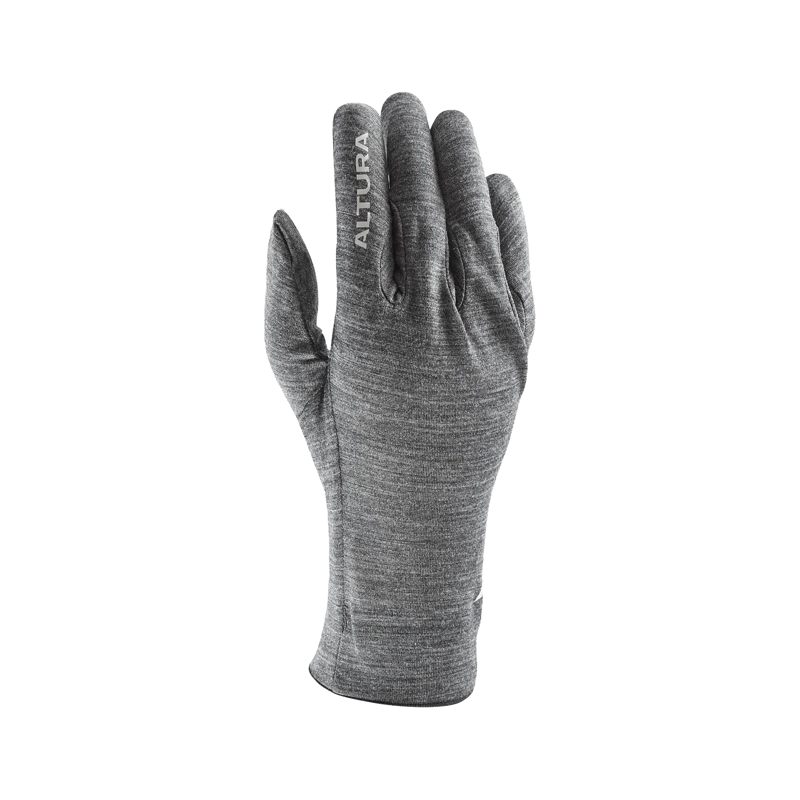 Balfes Bikes Altura Road Merino Unisex Liner Gloves in Grey | Free postage over £30, £10 off first order, price match & 0% finance.