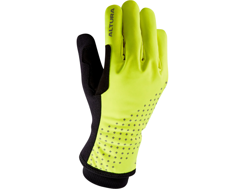 Balfes Bikes Altura Nightvision Waterproof Insulated Cycling Gloves in Black/Yellow | Free postage over £30, £10 off first order, price match & 0% finance.