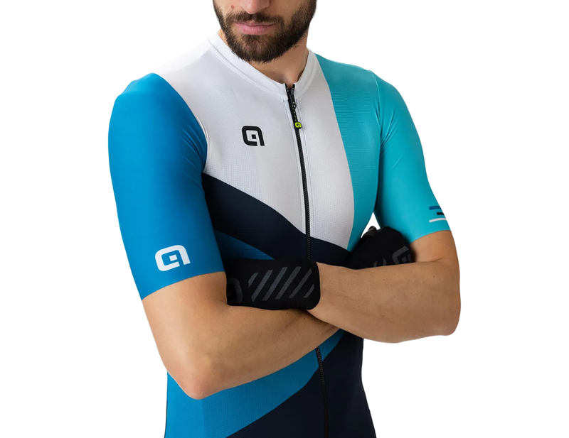 Ale Next Pragma Short Sleeve Jersey in Blue-2