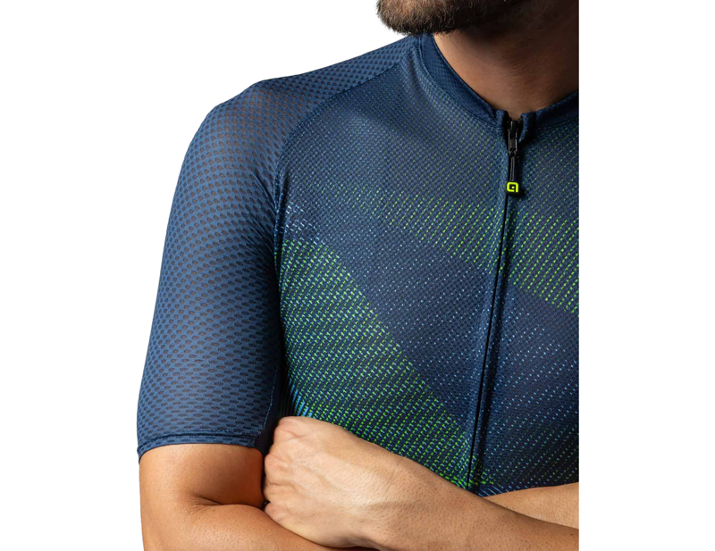Ale Connect Pragma Short Sleeve Jersey in Blue-3