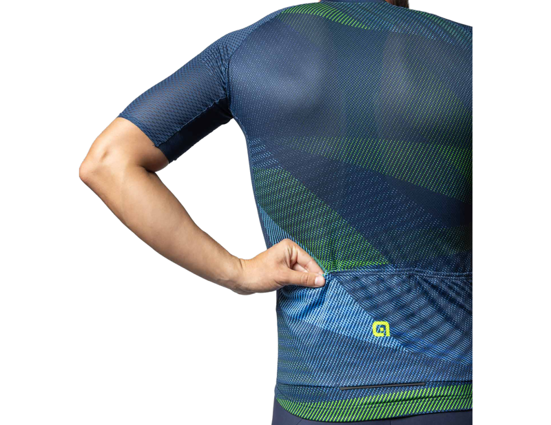 Ale Connect Pragma Short Sleeve Jersey in Blue-4