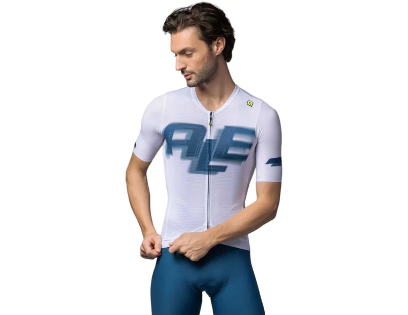 Balfes Bikes Ale Sauvage PR-E Short Sleeve Jersey in White | Free postage over £30, £10 off first order, price match & 0% finance.