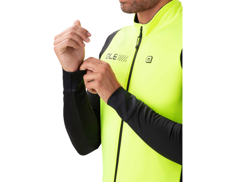 Ale Fondo 2.0 Solid Jacket in Fluo Yellow-1