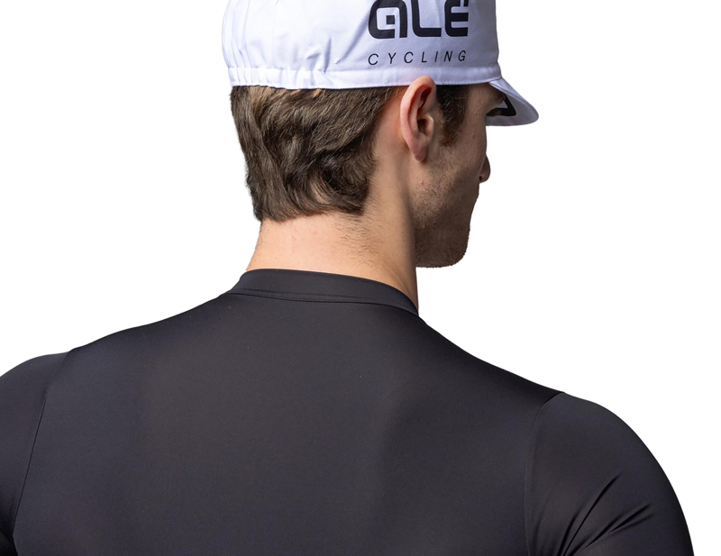 Ale Cotton Summer Cap in White/Black-1