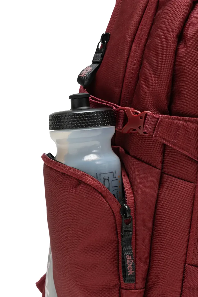 Albek Dudley Backpack in Burgundy-5