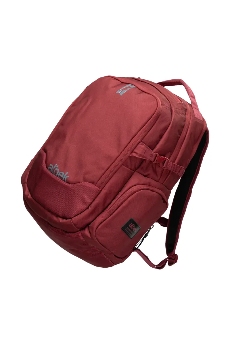 Albek Dudley Backpack in Burgundy-9