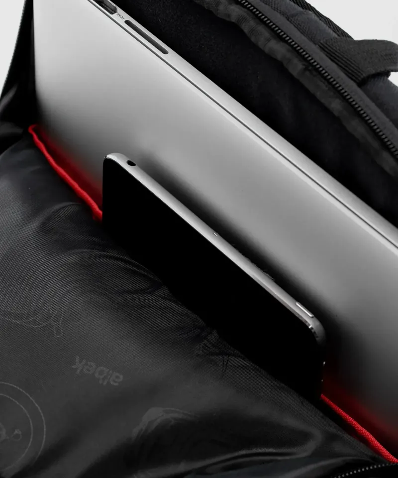 Albek Dudley Backpack in Covert Black-2