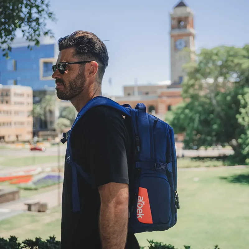 Albek Dudley Backpack in Poseidon Blue-2