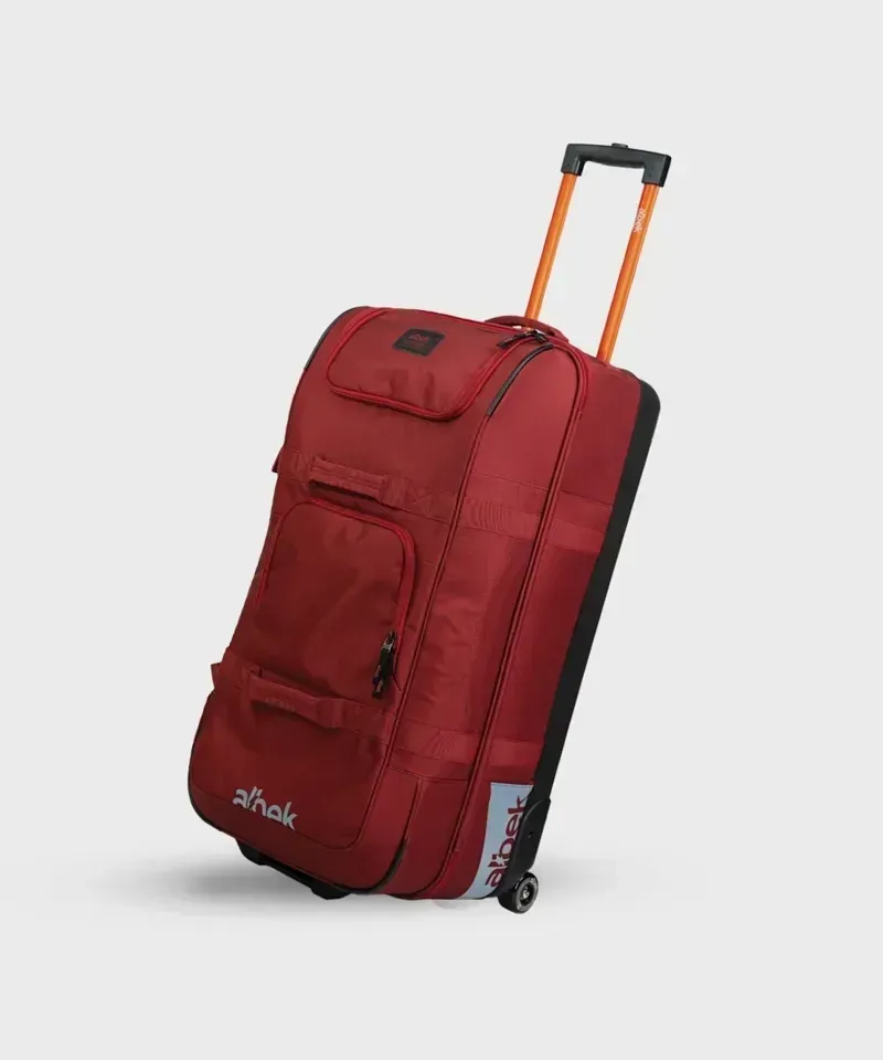 Albek Long Haul Bag in Burgundy-1