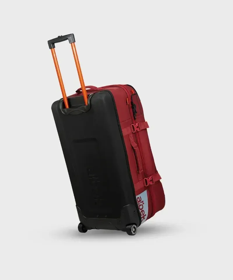 Albek Long Haul Bag in Burgundy-2