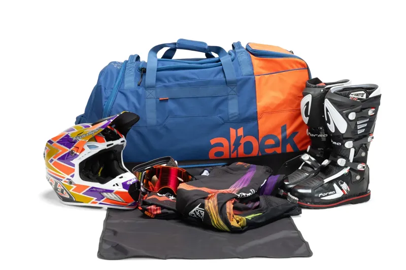 Albek Meridian Gear Bag in Poseidon Blue-3