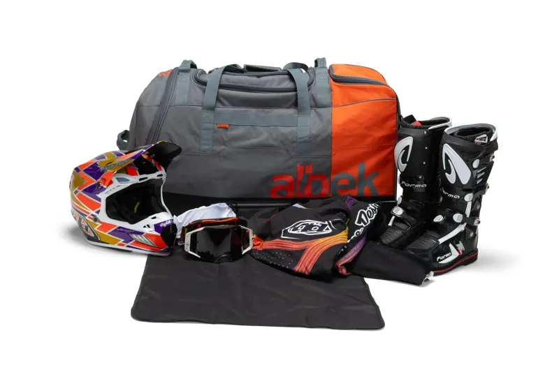 Albek Meridian Gear Bag in Steel Grey-5