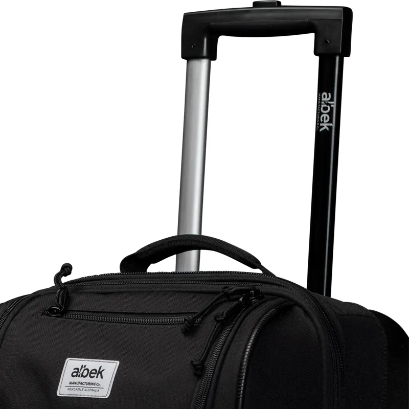 Albek Short Haul Travel Bag in Covert Black-6