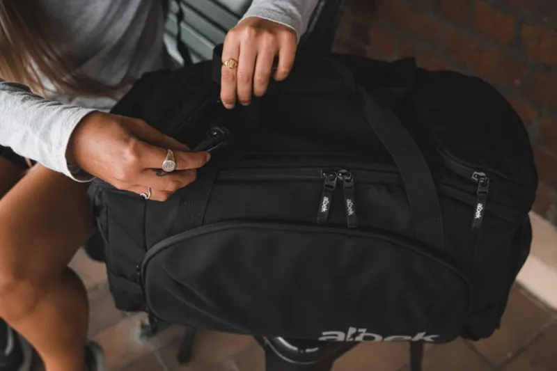 Albek Skytrail 51 Duffel Bag in Covert Black-10