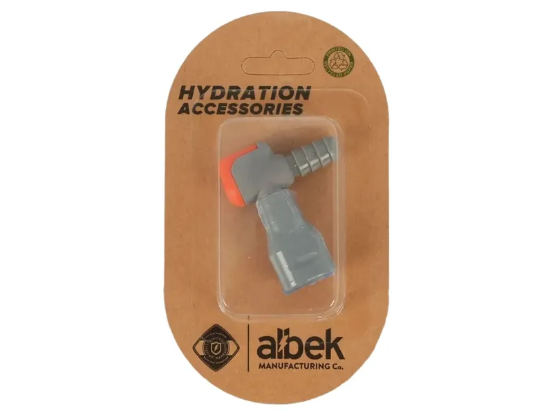 Albek Spare Bite Valve with 90 Degree Tap in Grey / Orange