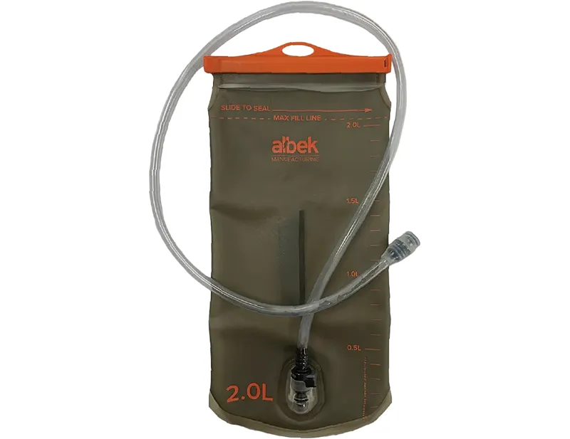 Albek Spare Bladder 2.0L Bite Valve in Grey/Orange