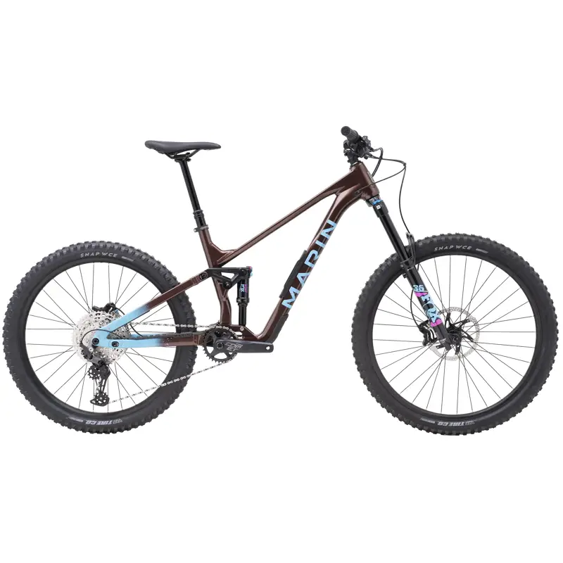 Balfes Bikes Marin Alpine Trail 1 Full Suspension Mountain Bike 2026 in Brown/Blue | Free postage over £30, £10 off first order, price match & 0% finance.