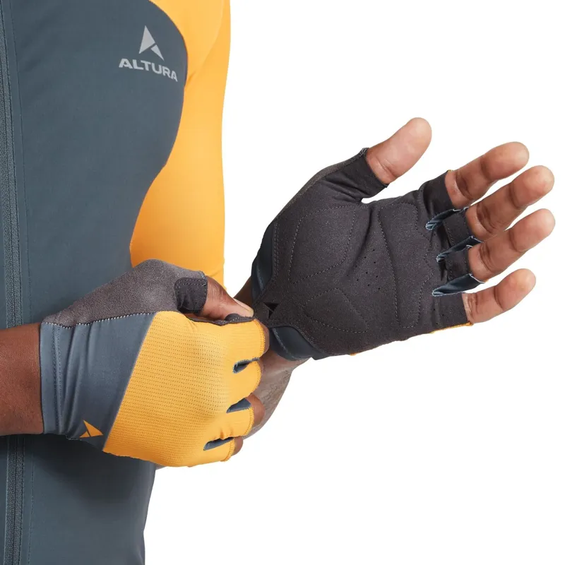 Altura Airstream Cycling Mitts in Mustard-2