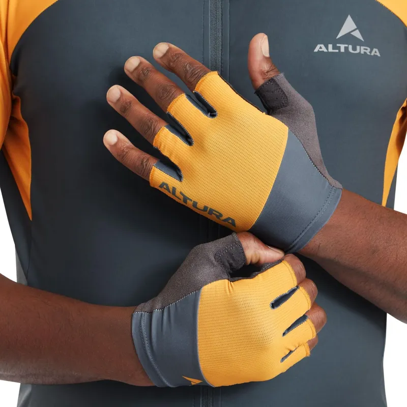 Altura Airstream Cycling Mitts in Mustard-3