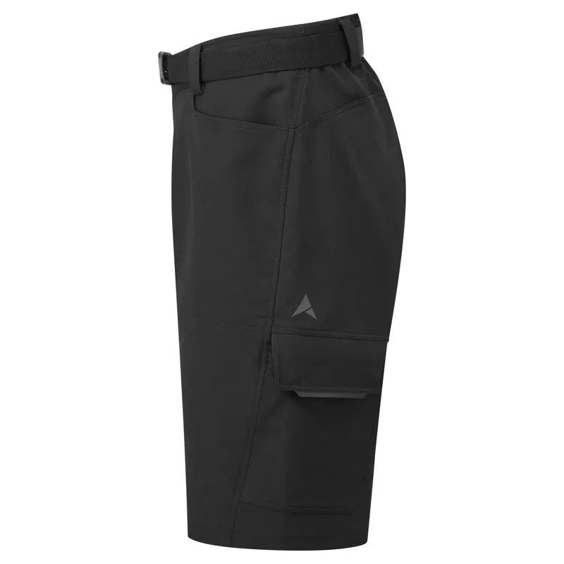 Altura Esker Cargo Baggy Shorts + Liner in Black-2