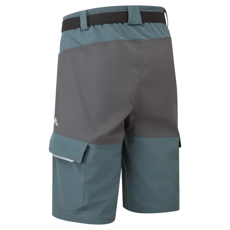 Altura Esker Cargo Baggy Shorts + Liner in Slate Grey-1