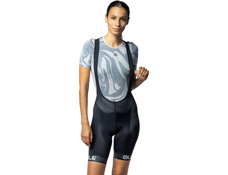 Balfes Bikes Ale Traguardo Pragma Women's Bibshorts in Black/White | Free postage over £30, £10 off first order, price match & 0% finance.