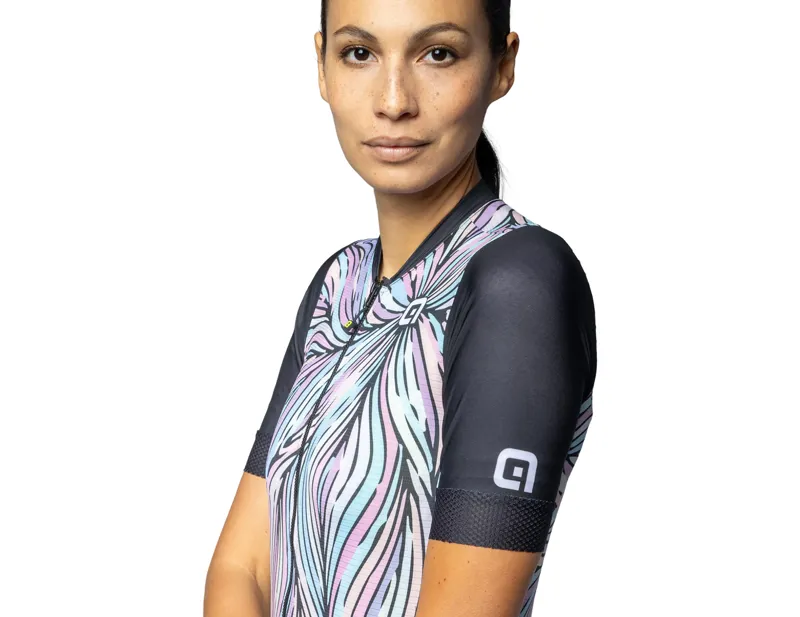 Ale Women's Art Pragma Short Sleeve Jersey in Pastel-2